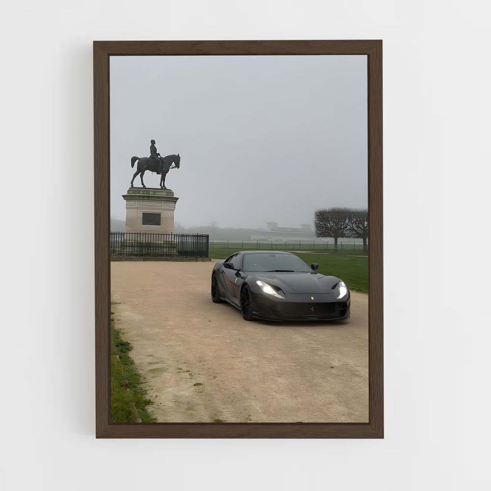 Poster La Puissance Ébène – affiche Ferrari (vue 5)